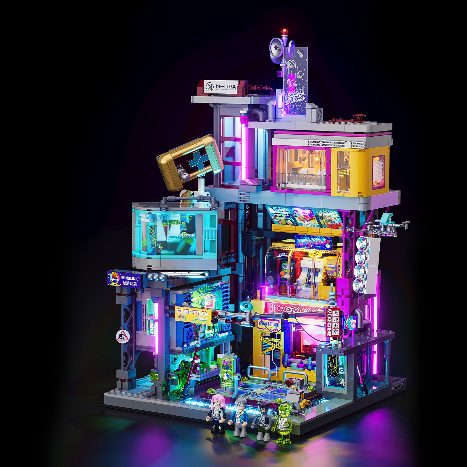 LUMIBRICKS Cyber Couture Galleria illuminated set