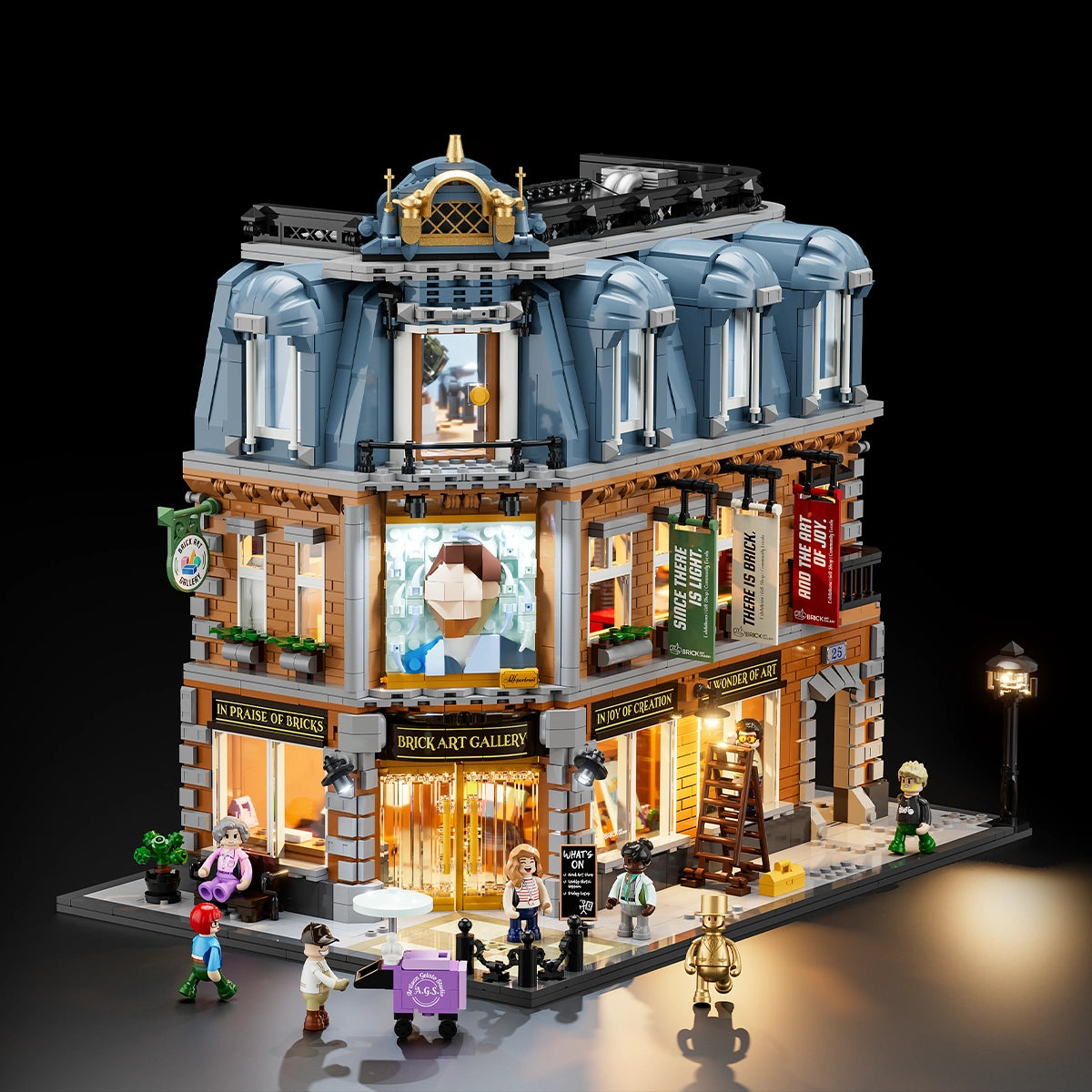 LUMIBRICKS Brick Art Gallery illuminated set